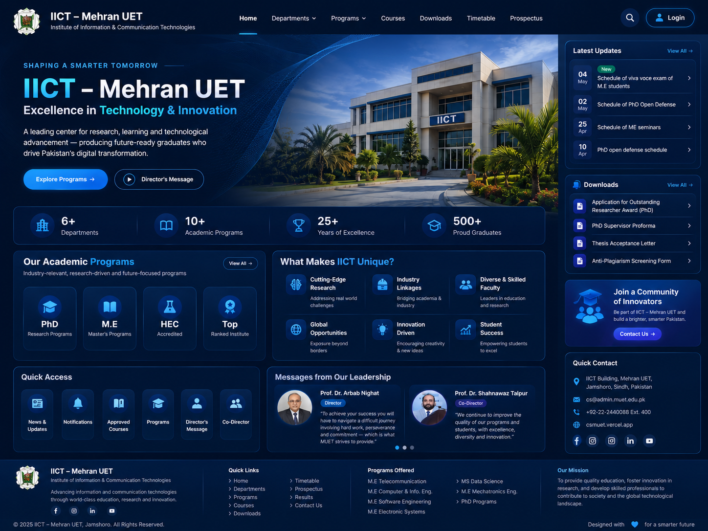 IICT MUET Official Platform